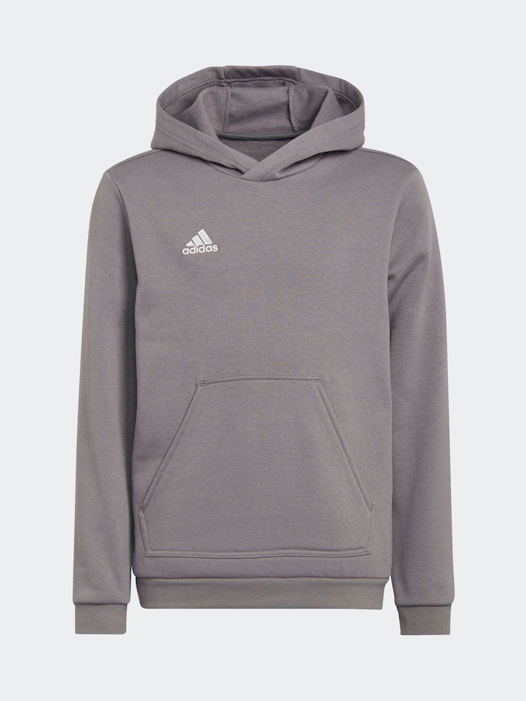 adidas Grey Entrada 22 Hoodie - Image 1 of 5