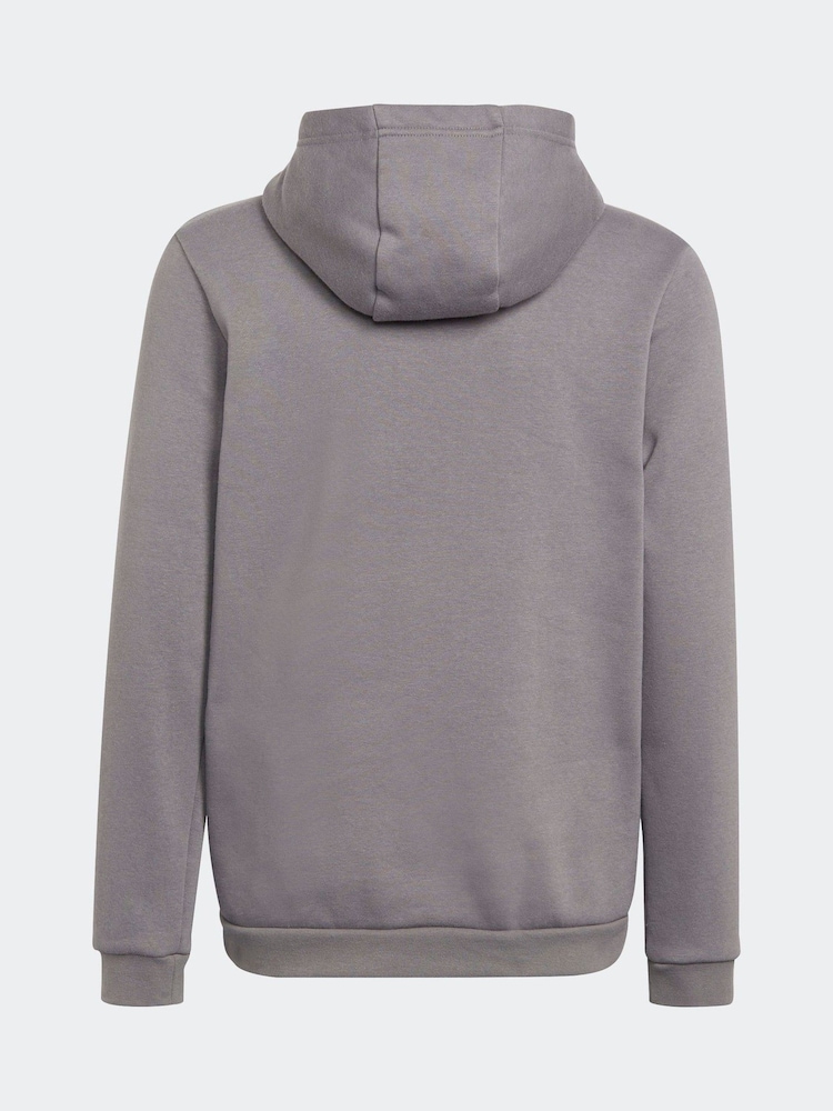 adidas Grey Entrada 22 Hoodie - Image 2 of 5