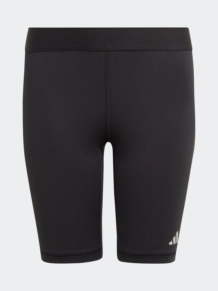 adidas Black Techfit Aeroready Short Tights - Image 1 of 5