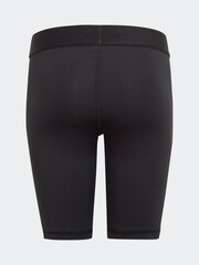 adidas Black Techfit Aeroready Short Tights - Image 2 of 5