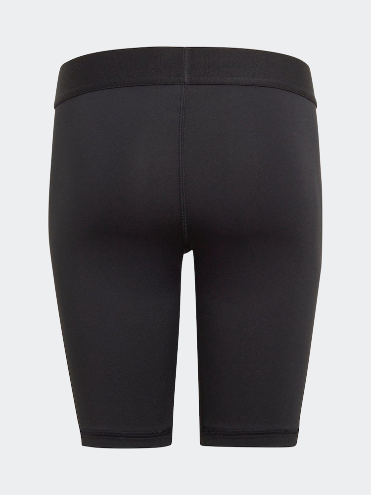 adidas Black Techfit Aeroready Short Tights - Image 2 of 5