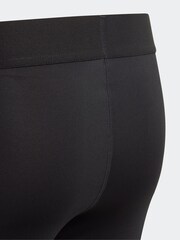 adidas Black Techfit Aeroready Short Tights - Image 5 of 5
