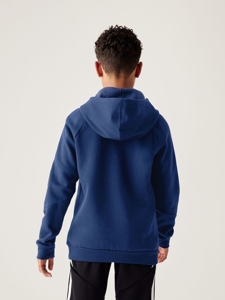 adidas Navy Tiro 24 Kids Sweat Hoodie - Image 2 of 9