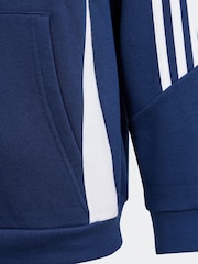 adidas Navy Tiro 24 Sweat Hoodie - Image 5 of 5