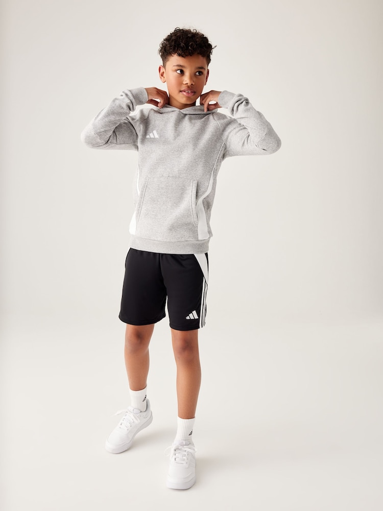 adidas Grey Tiro 24 Sweat Hoodie - Image 2 of 12