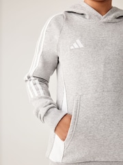 adidas Grey Tiro 24 Sweat Hoodie - Image 7 of 12