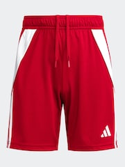 adidas Red Tiro 24 Shorts - Image 6 of 10