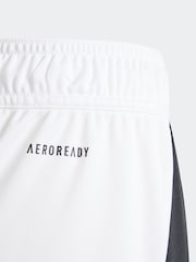 adidas White/Black Tiro 24 Shorts - Image 9 of 11