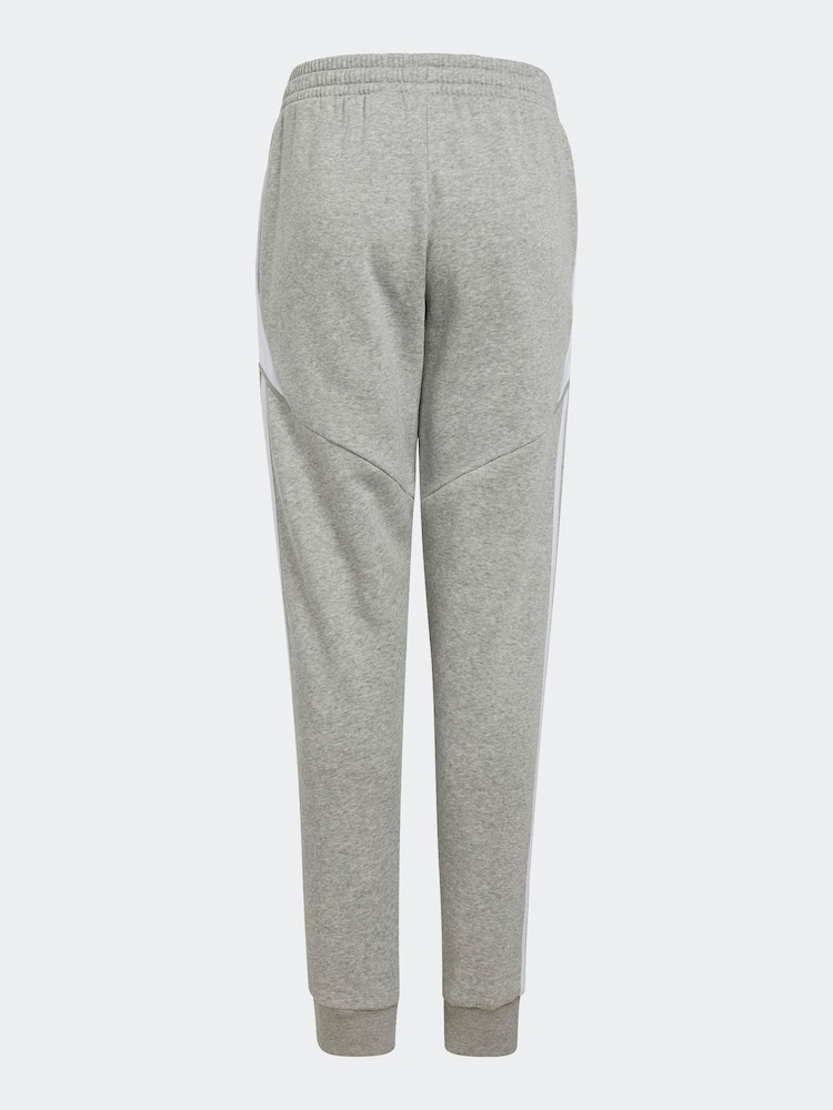 adidas Light Grey Tiro 24 Kids Sweat Joggers - Image 2 of 5