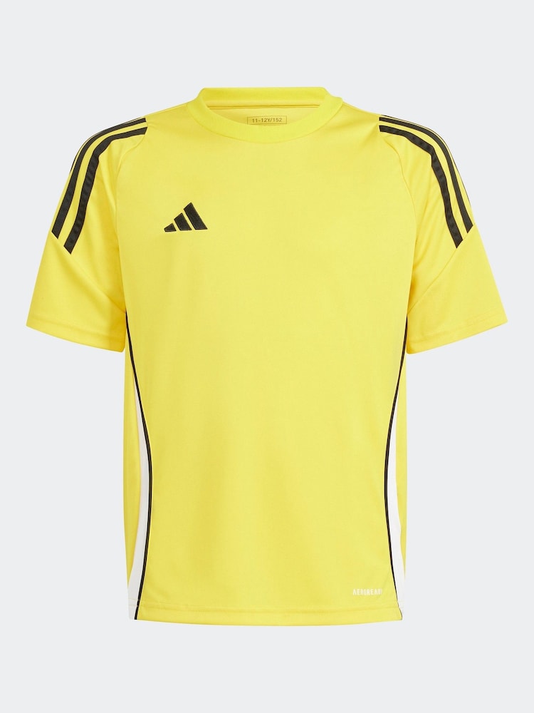 adidas Yellow Tiro 24 Jersey Kids - Image 6 of 10