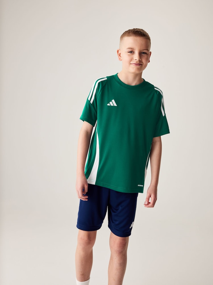 Temno zelena - Majica iz džersija adidas Tiro 24 - Slika 1 iz 8