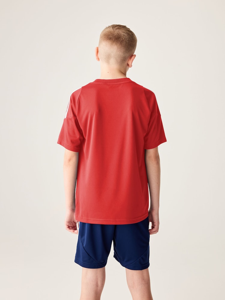 adidas Red Tiro 24 Kids Jersey - Image 2 of 9 adidas Red Tiro 24 Kids Jersey - Image 2 of 9