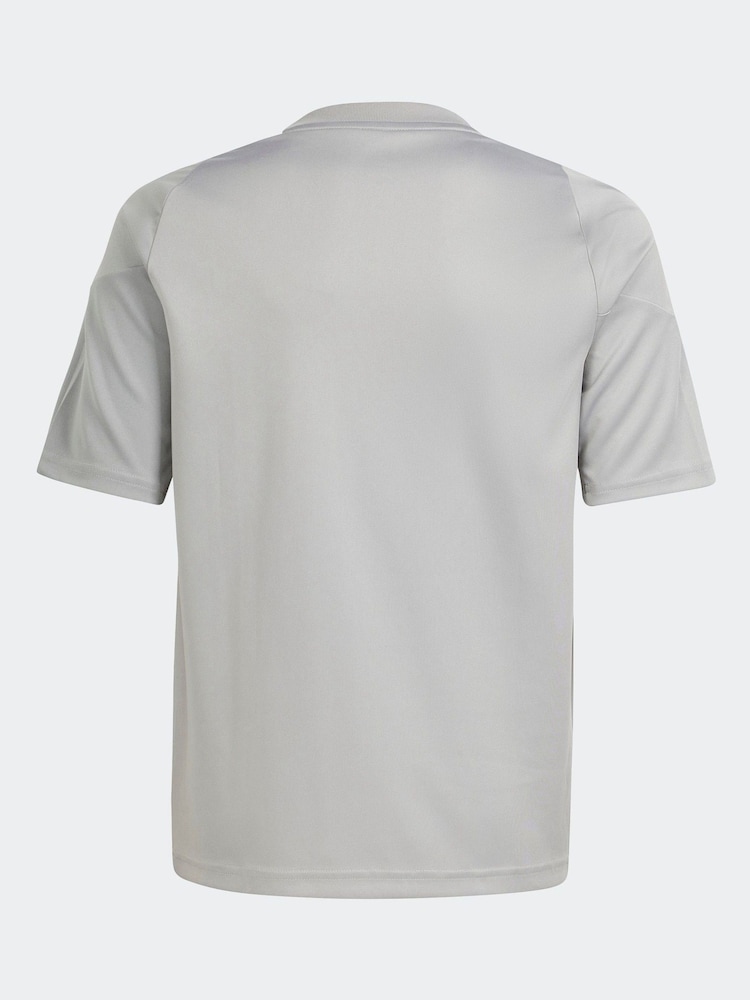 adidas Grey Tiro 24 Kids Jersey - Image 2 of 5 adidas Grey Tiro 24 Kids Jersey - Image 2 of 5