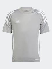 adidas Grey Tiro 24 Kids Jersey - Image 8 of 11