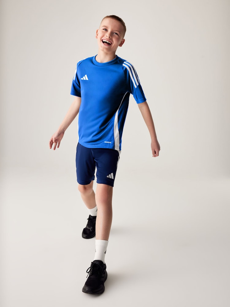 adidas Dark Blue Tiro 24 Jersey - Image 2 of 10