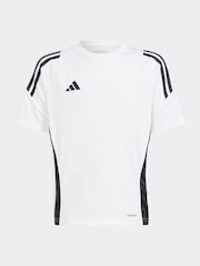 adidas White Tiro 24 Jersey - Image 7 of 11