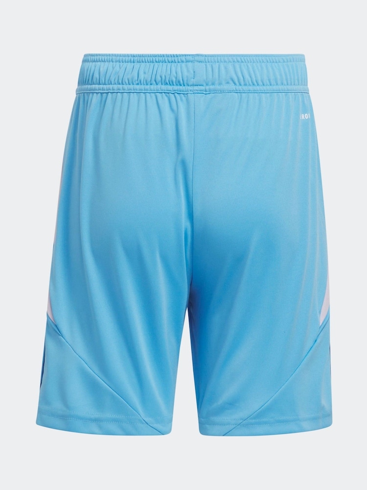 Albastru nuanță cer - adidas Tiro 24 Shorts Kids - Image 6 of 9