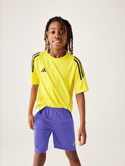 adidas Purple Tiro 24 Shorts - Image 1 of 7