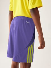 adidas Purple Tiro 24 Shorts - Image 3 of 7