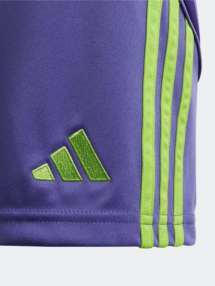 adidas Purple Tiro 24 Shorts - Image 7 of 7