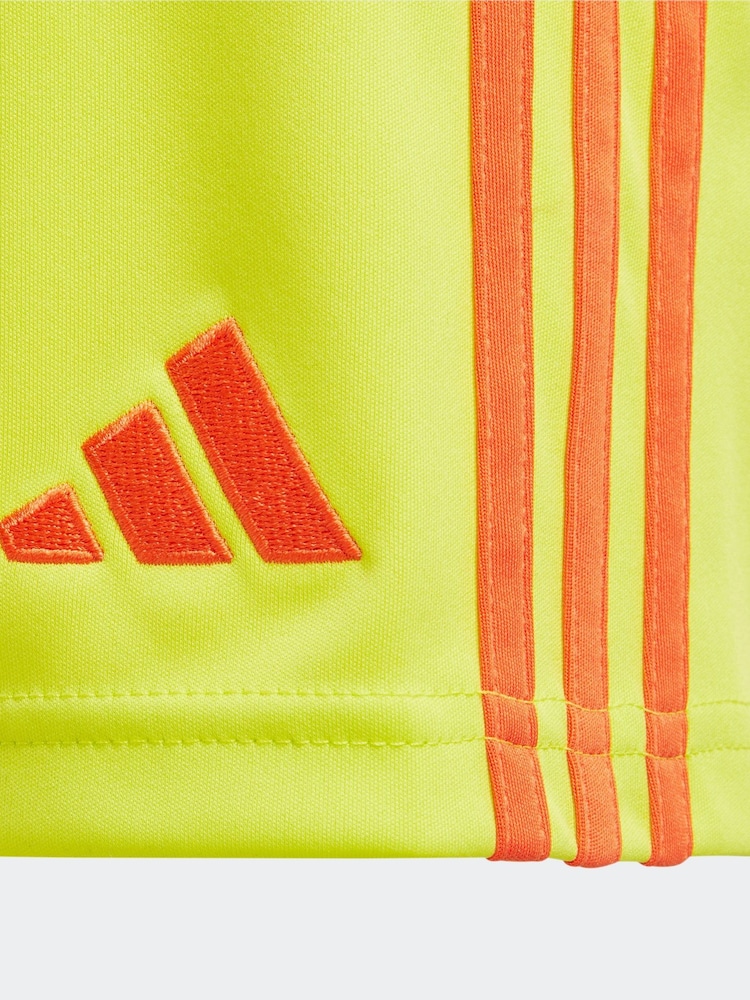 adidas Lime Green Tiro 24 Shorts Kids - Image 5 of 6