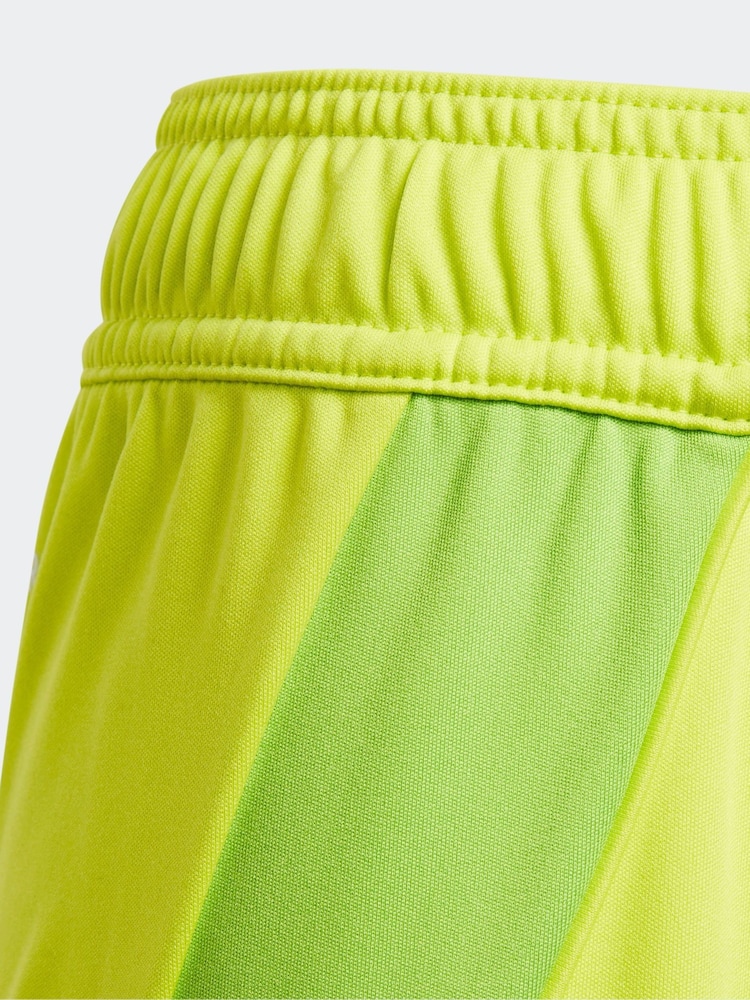 adidas Lime Green Tiro 24 Shorts - Image 6 of 6