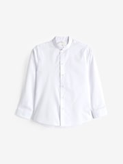 Chlapčenská modrá - Nehru Collar Waistcoat & Shirt Set (3-16yrs) - Obrázok 2 z 4