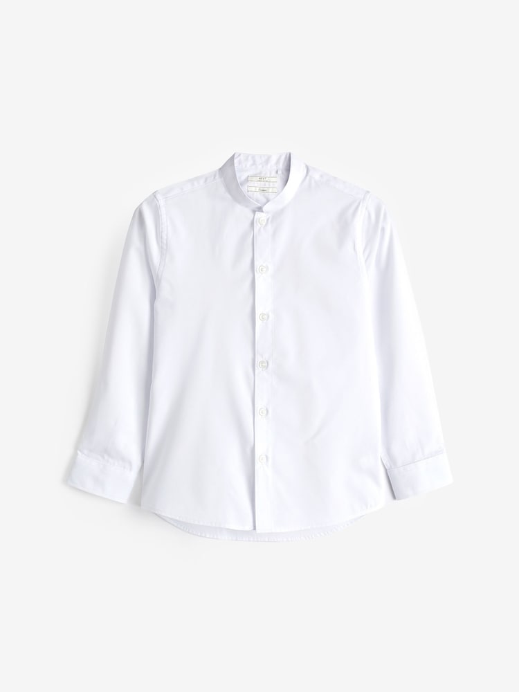 Chlapčenská modrá - Nehru Collar Waistcoat & Shirt Set (3-16yrs) - Obrázok 2 z 4