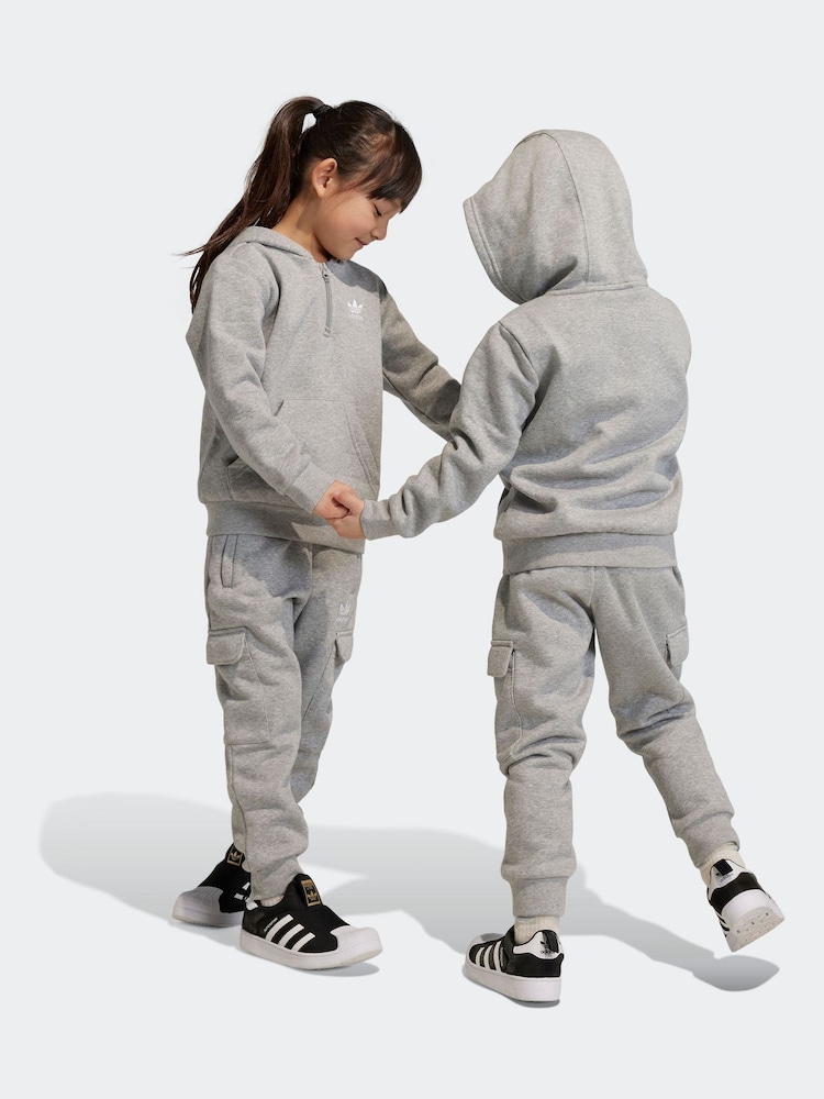 adidas Originals Half-Zip Hoodie Cargo Tracksuit - Image 7 of 7