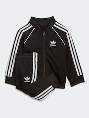 adidas Originals Black/White Tracksuit - Image 1 of 6
