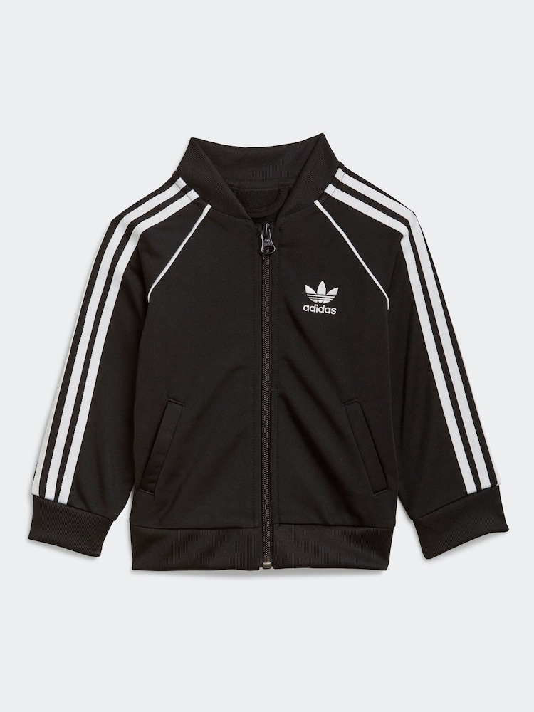 adidas Originals Black/White Tracksuit - Image 2 of 6