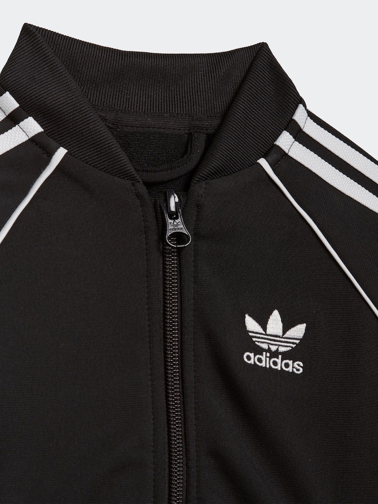 adidas Originals Black/White Tracksuit - Image 6 of 6