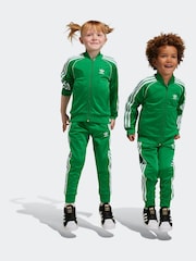 adidas Originals Green adicolour Superstar Tracksuit - Image 1 of 9