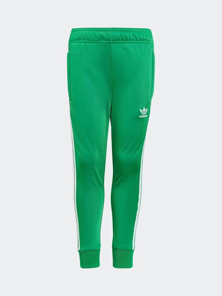adidas Originals Green adicolour Superstar Tracksuit - Image 6 of 9