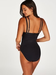Hunkemöller Seamless High Waisted Black Open Front Shapewear Bodysuit - Image 2 of 5