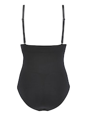 Hunkemöller Seamless High Waisted Black Open Front Shapewear Bodysuit - Image 5 of 5