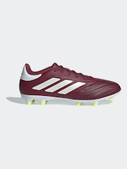 adidas Red/White Copa Pure II League Firm Ground Football Boots - Image 1 of 23