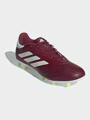 adidas Red/White Copa Pure II League Firm Ground Football Boots - Image 20 of 23