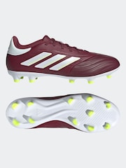 adidas Red/White Copa Pure II League Firm Ground Football Boots - Image 8 of 23