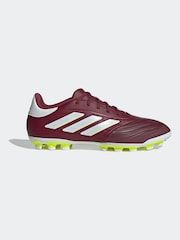 adidas Red/White Football Copa Pure II League Artificial Grass Kids Boots - Image 1 of 20