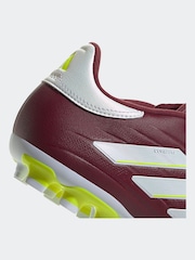 adidas Red/White Football Copa Pure II League Artificial Grass Kids Boots - Image 18 of 20