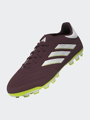 adidas Red/White Football Copa Pure II League Artificial Grass Kids Boots - Image 7 of 20