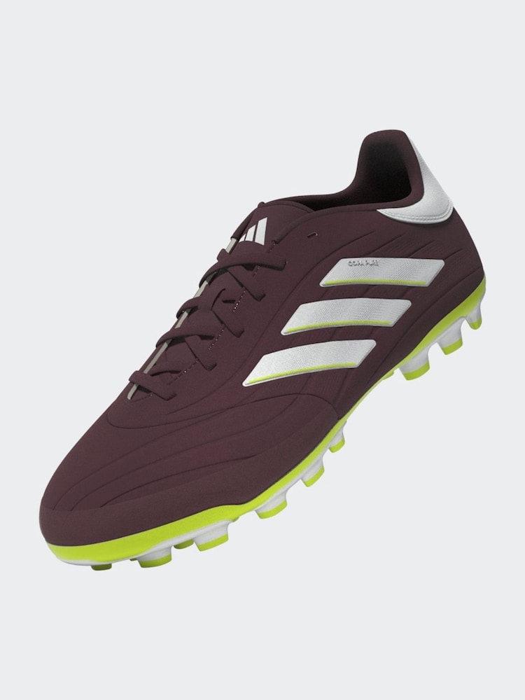 adidas Red/White Football Copa Pure II League Artificial Grass Kids Boots - Image 7 of 20