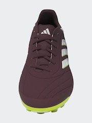 adidas Red/White Football Copa Pure II League Artificial Grass Kids Boots - Image 8 of 20