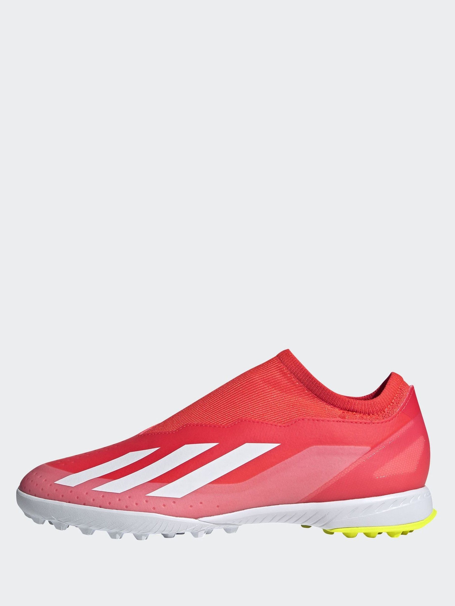 Buy adidas Red White X Crazyfast League Laceless Turf Adult Football Boots from Next USA