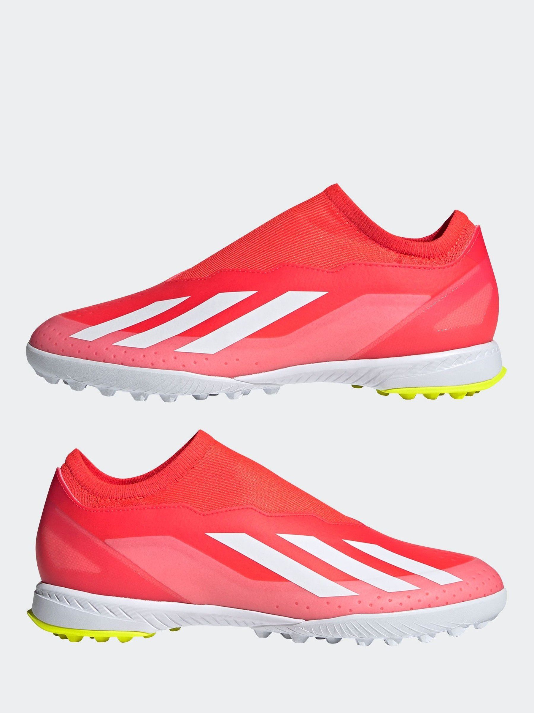 Buy adidas Red White X Crazyfast League Laceless Turf Adult Football Boots from Next USA