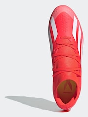 adidas Red/White Football X Crazyfast League Multi-Ground Adult Boots - Image 7 of 10