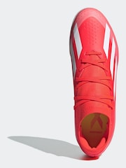 adidas Red/White Football X Crazyfast League Turf Adult Boots - Image 7 of 10