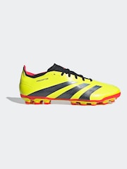 adidas Yellow Football Predator 24 League Low Artificial Grass Adult Boots - Image 1 of 15
