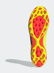 adidas Yellow Football Predator 24 League Low Artificial Grass Adult Boots - Image 13 of 15